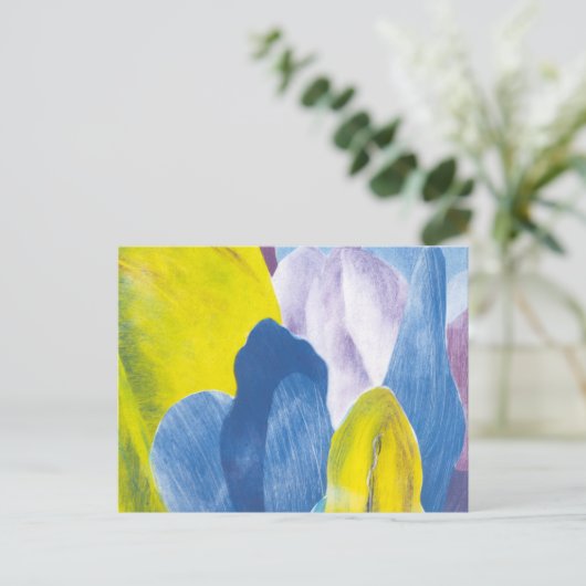 Carte Postale Faux Indigo III (Debout devant)