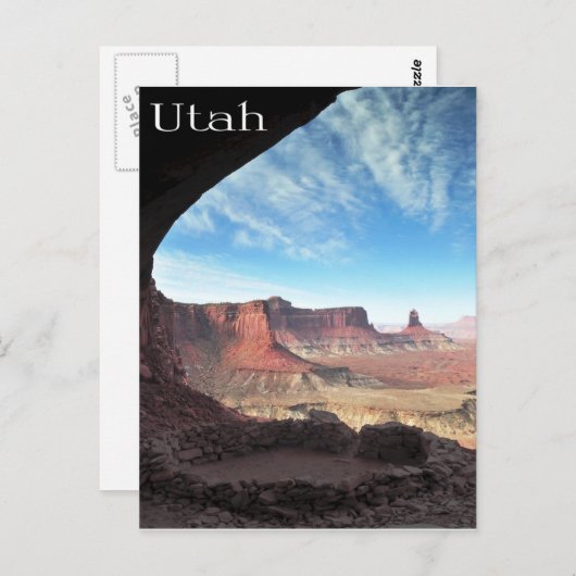 Carte Postale faux kiva (Devant / Derrière)