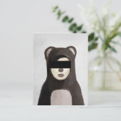 Carte Postale faux ours (Debout devant)