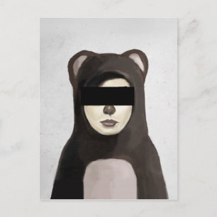 Carte Postale faux ours