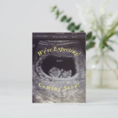 Carte Postale Faux, Prank Pregancy  (Debout devant)