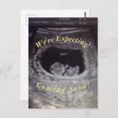 Carte Postale Faux, Prank Pregancy  (Devant / Derrière)