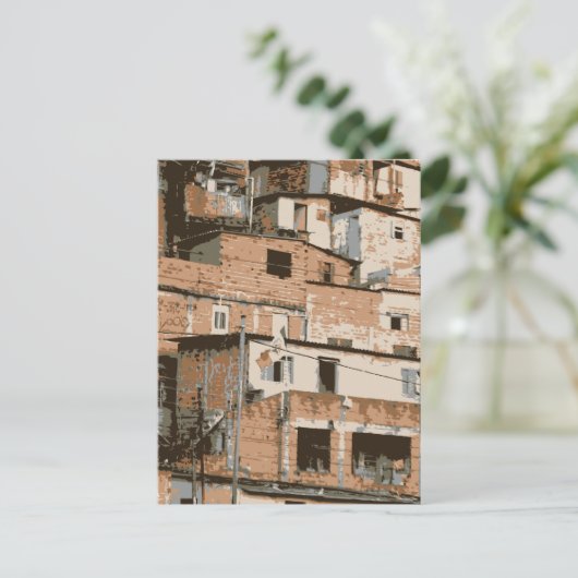 Carte Postale Favela (Debout devant)