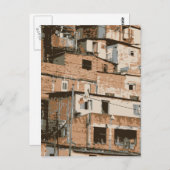 Carte Postale Favela (Devant / Derrière)