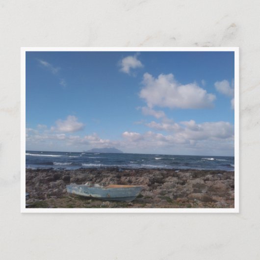Carte Postale Favignana, Italie (Devant)