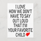 Carte Postale favori (Devant)