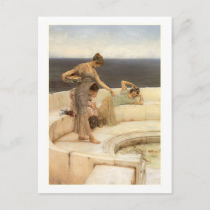 Carte Postale Favoris Argent de Sir Lawrence Alma-Tadema