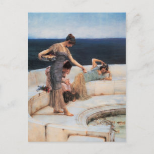 Carte Postale Favoris Argent par Lawrence Alma-Tadema