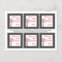 Favoriser les balises Winter Grey/Red Tree