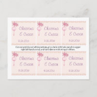 Favoriser Tags Purple Pink Lanterne/Fleurs Asiatiq