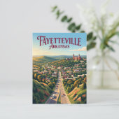 Carte Postale Fayetteville États-Unis (Debout devant)