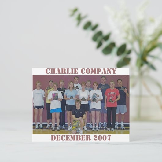 Carte Postale FCBC Charlie (Debout devant)