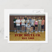 Carte Postale FCBC DELTA CO., mai 2008 (Devant / Derrière)