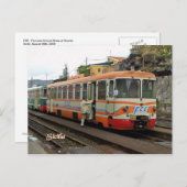 Carte Postale FCE Ferrovie Circum Etnea à Bronté (Devant / Derrière)