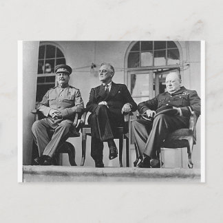 Carte Postale fdr_churchill_stalin_2