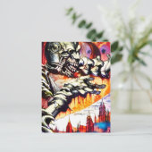 Carte Postale Fear's Ravager - Ken Gage Art (Debout devant)