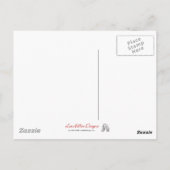 Carte Postale Feather Vibrant Copper (Dos)