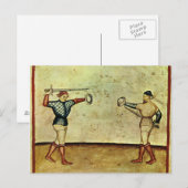 Carte Postale Fechtbuch (Devant / Derrière)