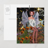 Carte postale fée (Devant / Derrière)