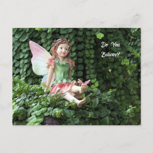 Carte postale Fée (Devant)