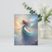 Carte Postale Fée (Debout devant)