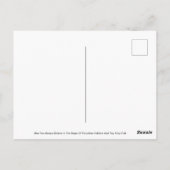 Carte Postale Fée (Dos)