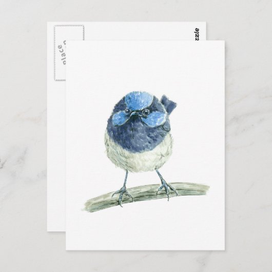 Carte Postale Fée (Devant / Derrière)