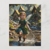 Carte Postale Fée (Devant)