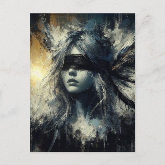 Carte Postale Fée au berceau (Devant)