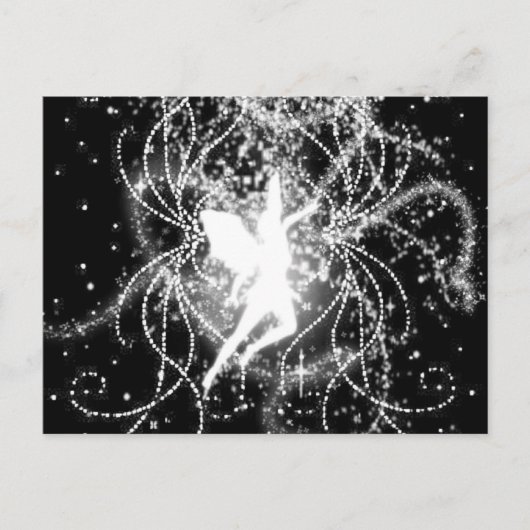 Carte Postale Fée avec tourbillons 5-2010 (Devant)