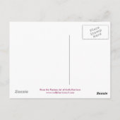 Carte postale fée 'cachée' par Molly Harrison (Dos)