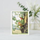 Carte Postale Fée d'arbre d'orme (Debout devant)