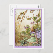 Carte Postale Fée de Bill de cigognes (Devant / Derrière)