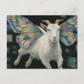 Carte Postale Fée de chèvre (Devant)