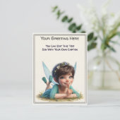 Carte Postale Fée de conte de fées sentimental fantaisiste quoti (Debout devant)