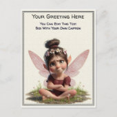Carte Postale Fée de conte de fées sentimentale fantaisiste quot (Devant)
