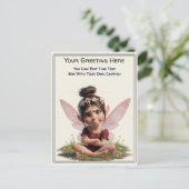 Carte Postale Fée de conte de fées sentimentale fantaisiste quot (Debout devant)
