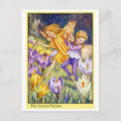 Carte Postale Fée de crocus (Devant)