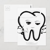 Carte Postale Fée de dents (Devant / Derrière)