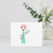 Carte Postale Fée de dents (Debout devant)