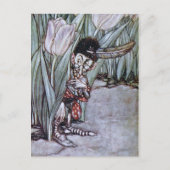 Carte Postale Fée de jardin (Devant)