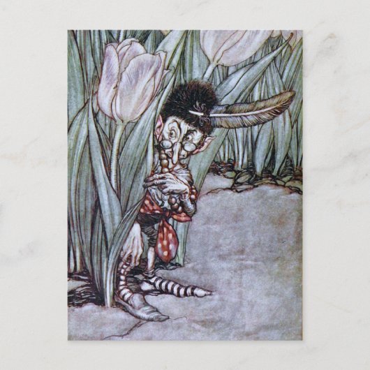 Carte Postale Fée de jardin (Devant)