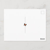 Carte Postale Fée de la forêt lisant un livre Champignons (Dos)