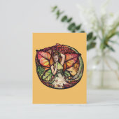 Carte Postale Fée de l'arbre de hêtre Amoureux de la nature (Debout devant)