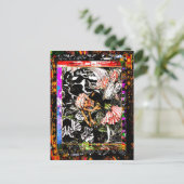 Carte Postale Fée de pois doux (Debout devant)