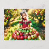 Carte Postale Fée de pomme (Devant)