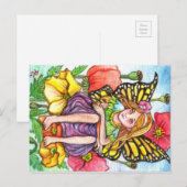 Carte Postale Fée de Poppy (Devant / Derrière)