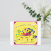 Carte Postale Fée de prune de sucre (Debout devant)