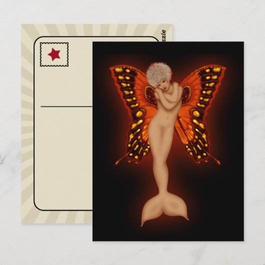 Carte Postale Fée de siraid (Devant / Derrière)