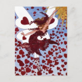 Carte Postale Fée des Coeurs (Devant)